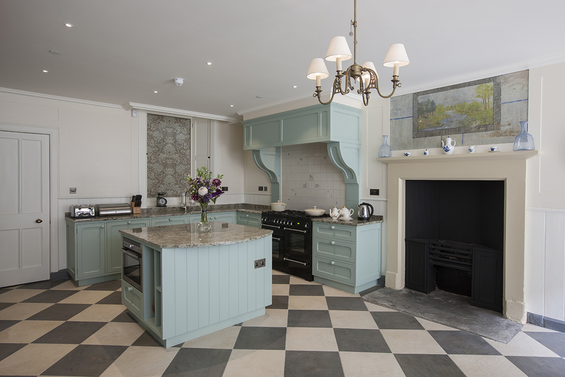 Breakfast Kitchen, fully equipped for self-catering.